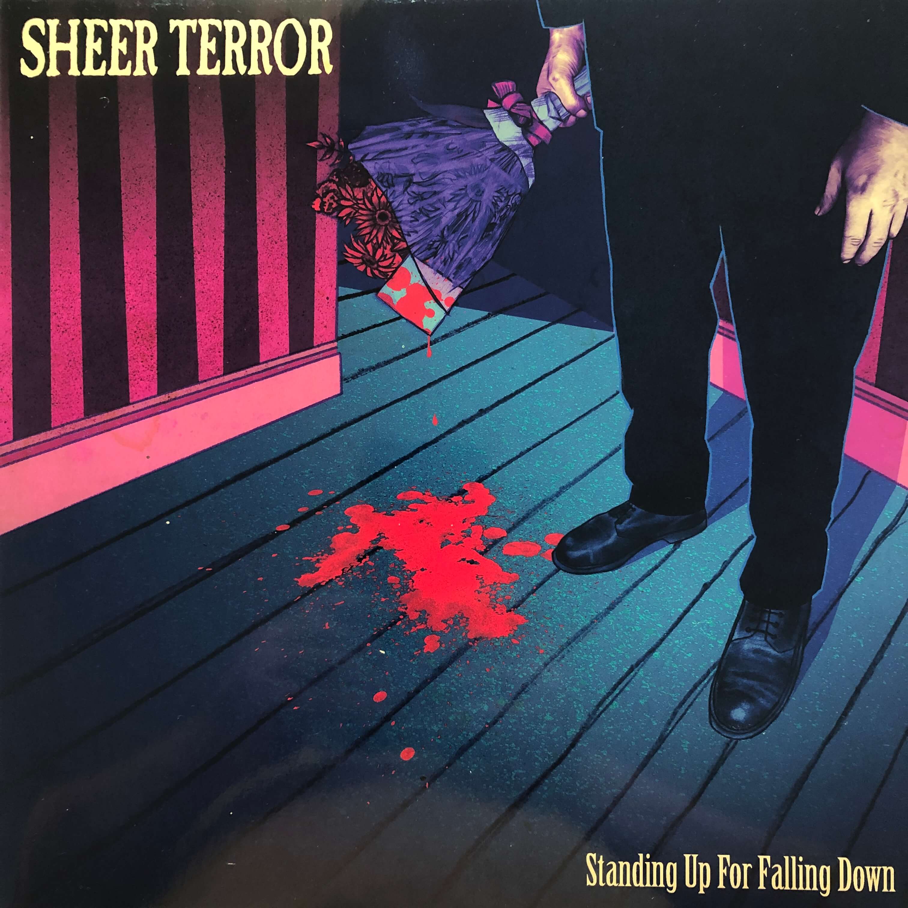 Sheer Terror "Standing Up For Falling Down" LP